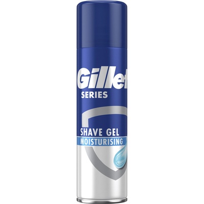 Gillette Series Гел за бръснене Moisturising, 200 ml
