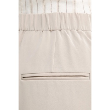 Samsoe Samsoe Панталон Samsoe Samsoe в бежово със стандартна кройка, с висока талия (F16304674)