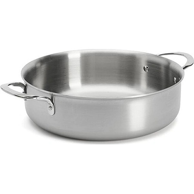 de Buyer Hrnec 3612.28 ALCHIMY nízký nerezový 28 cm 3,8 l zahnutý okraj 2 ouška