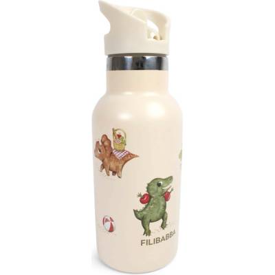Filibabba láhev na pití z nerezové oceli Nordic 350 ml Dino Beach