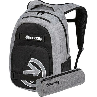 Meatfly Exile Grey Heather šedá 24 l