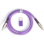 Keychron Cable Double-Sleeved Geek USB-C Purple (CAB-23)