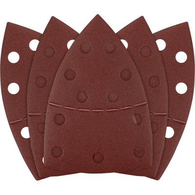 Graphite Brúsny papier na suchý zips, žehlička 102 x 152 mm, P180, 5 ks, s 11 otvormi 58T306