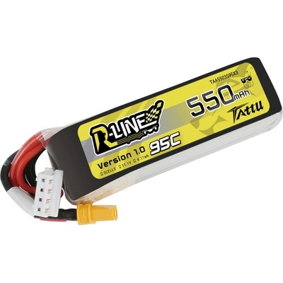 GENS ACE LIPO TATTU R-Line FPV serie 3S 550mAh 11,1V 3S1P 95C Version 1.0