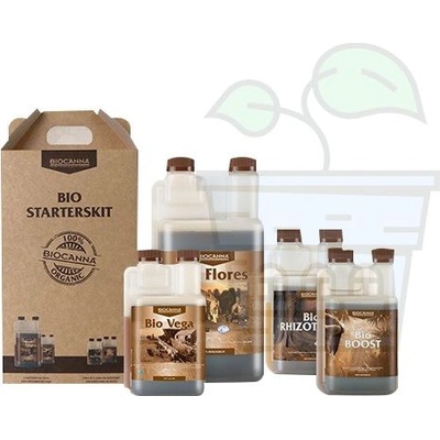 CANNA Bio Starters Kit - пълен комплект органични торове и добавки, за почва (610320)