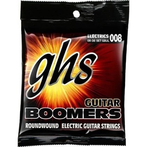 GHS Boomers Roundwound 8-38 Струни за електрическа китара (GHS GB T GBUL)