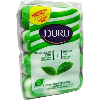 Duru тоалетен сапун, Зелен чай, 4х80гр