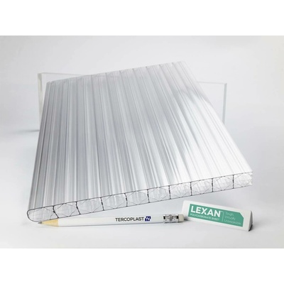 Lexan Polykarbonátová deska komorová 16 mm 5X-2UV 2000 x 1050 mm čirá 1 ks