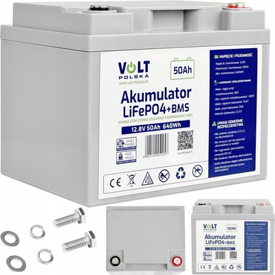 VOLT POLSKA LiFePO4 12V 50Ah 50A