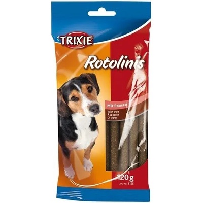 TRIXIE Rotolinis лакомство за кучета меки солети от шкембе 12 броя, 120gr