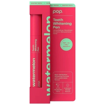 Pop Teeth Whitening Pen Watermelon bieliace pero melónové 4 ml