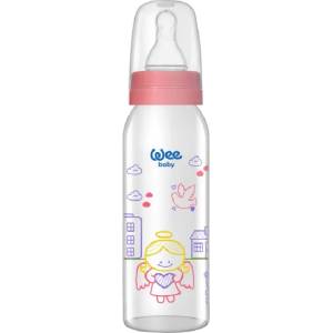 Wee Baby Стъклено шише Wee Baby Classic, 250 ml, розово (876) - ozone