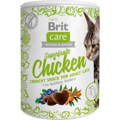 Brit Care 3х100г Adult Superfruits&Chicken Brit Care, снакс за котки
