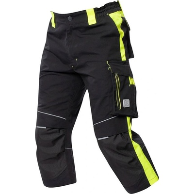 Ardon NEON HI VIS montérkové 3/4 nohavice ČIERNO ŽLTÉ H6520