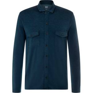 super. natural Мъжка риза с копчета super. natural Adventure Shirt Merino shirt - Blueberry - размер XXL (216-4298-0415)