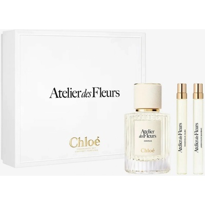 Chloé Atelier Des Fleurs SET: Cedrus Parfumovaná voda 50 ml + Magnolia Alba Parfumovaná voda 10 ml + Jasminum Sambac Parfumovaná voda 10 ml dámska