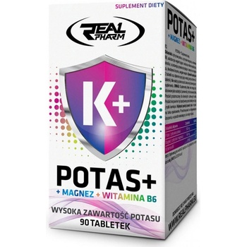 Image 1 of REAL PHARM Potas+Magnez+Witamina B6, 90 Tablets