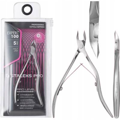 STALEKS EXPERT Kleštičky na kůžičku 5 mm NE-100-5