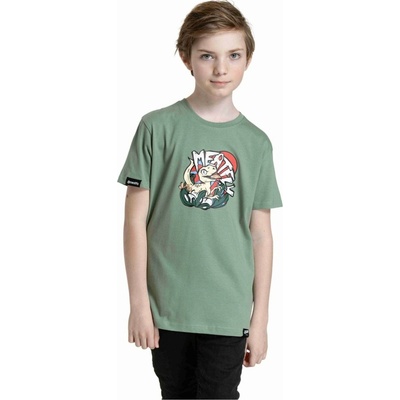 Dětské Tričko Dino Olive Meatfly zelená 158