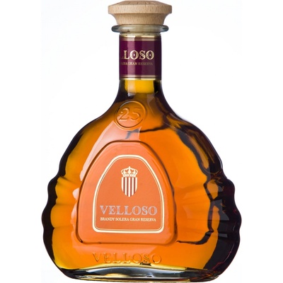 Velloso Brandy Solera Gran Reserva 40% 0,7 l (holá láhev)