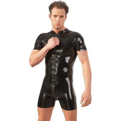 LATE X Latex Playsuit