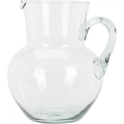 Skleněný džbán 2,4 l z recyklovaného skla 21x15 cm – Zboží Dáma