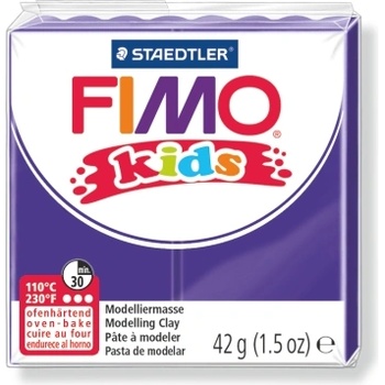 Image 1 of FIMO Полимерна глина Staedtler Fimo Kids, 42g, лилав 6 (23848-А-ЛИЛАВ)