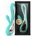 LELO Луксозен презаредим G-spot рабит вибратор от силикон Lelo Soraya 2 тюркоаз