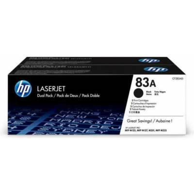 HP Toнер HP 83A Черен (888793635179)