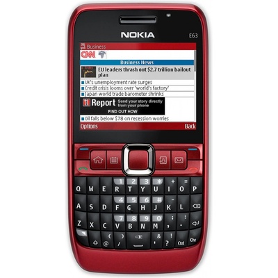 Nokia E63 Red