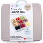 Melii Кутия за закуски Melii - Snackle Box, 9 отделения, бежов (ML24420)