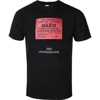 ROCK OFF Мъжка тениска Oasis - Definitely Maybe Ticket Stub - ROCK OFF - OASTS35MB