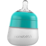 Nanobebe Силиконова бутилка Nanobebe - Flexy, 150 ml, минт (31014) - baby