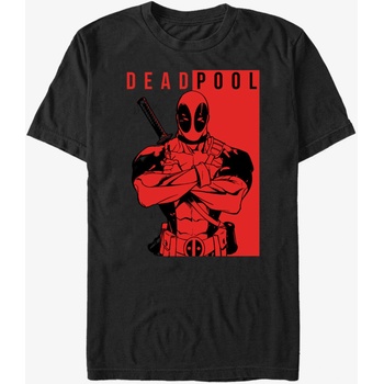 ZOOT. Fan Черна унисекс тениска Marvel Deadpool Police ZOOT. Fan | Cheren | МЪЖЕ | L