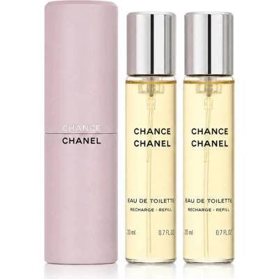 Chanel Chance EDT náplň 3 x 20 ml darčeková sada