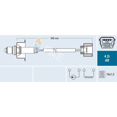Lambda sonda FAE 75642