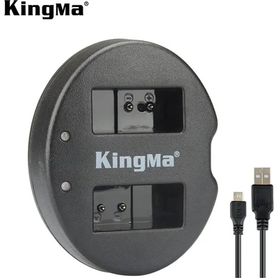 KingMa Зарядно за батерия EN-EL20 USB Dual за Nikon Coolpix P950, P1000, DL24-500, Coolpix A, 1 AW1, 1 J1, 1 J2, 1 J3, 1 S1, 1 V3