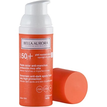 Bella Aurora Anti Dark Spots Sunscreen SPF50+ For Normal Skin - Red