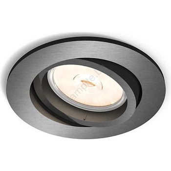 Philips - LED RGBW димируемо вградено осветително тяло DONEGAL 1xGU10/4, 8W/230V + дистанционно управление (LEDP1933)