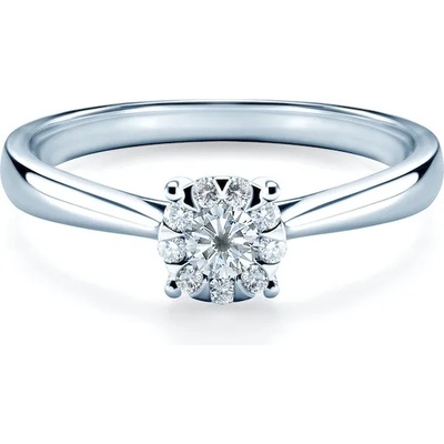 SAVICKI Годежен пръстен Savicki: бяло злато, диаманти