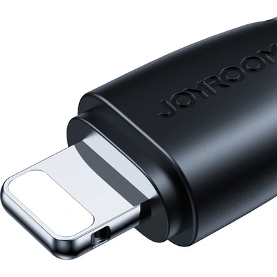 JOYROOM Кабел Joyroom Surpass Series, USB към Lightning, 2.4A, 1.2m, черен (S-UL012A11) (S-UL012A11B)