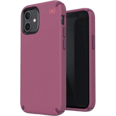 Speck Presidio 2 Pro Case - удароустойчив хибриден кейс за iPhone 12 Mini (лилав)