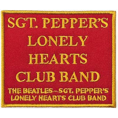 Nažehlovačka The Beatles - Sgt. Pepper's….Red