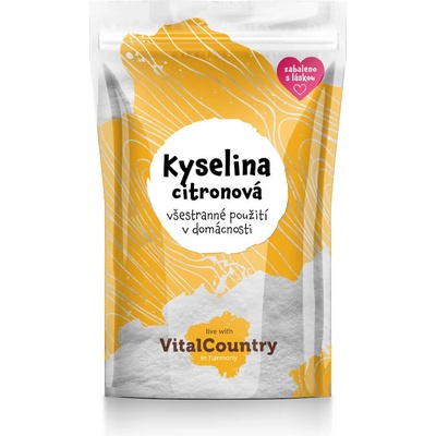 Vital Country Kyselina citronová - potravinářská 500 g