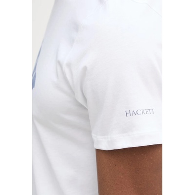 Hackett London Памучна тениска Hackett London (HM5000084)
