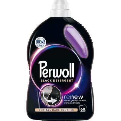 Perwoll Renew Black Tekutý prací prostředek na tmavé prádlo 3 l 60 PD