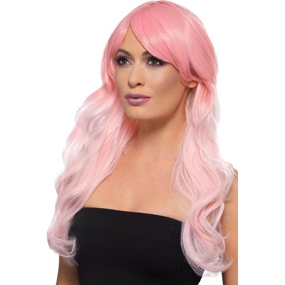 Fever Fashion Ombre Wig Wavy Long Pink 48891