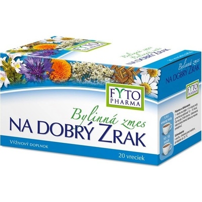 Fytopharma Bylinná zmes na dobrý zrak porciovaný 20 ks