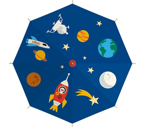 Vilac kosmonaut dáždnik modrý