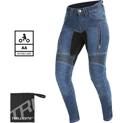 Trilobite 661 Parado skinny fit Lady long Level 2 modré